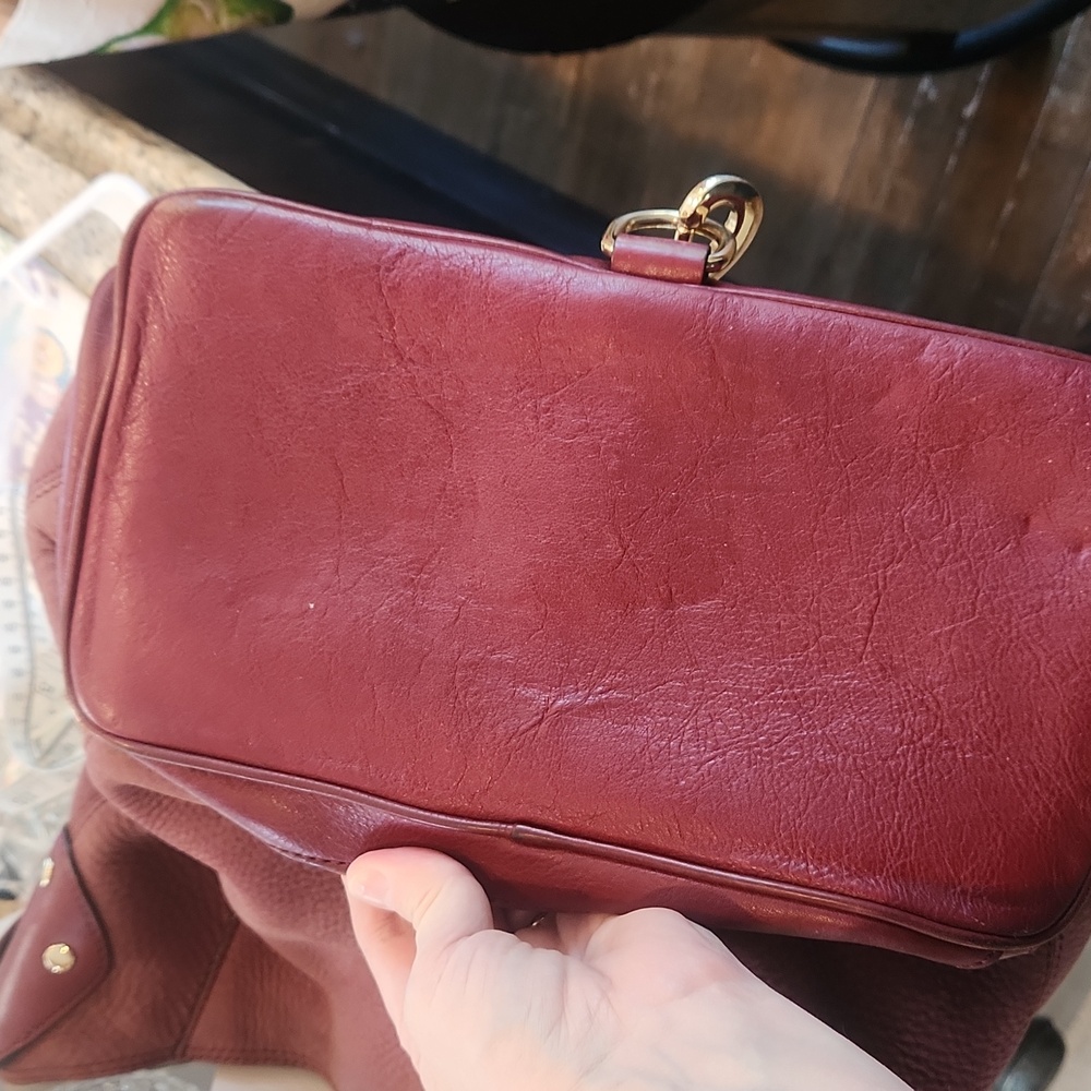Rebecca Minkoff Burgundy shoulder bag - Picture 9 of 15